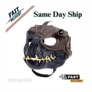 Jurassic World Track 'N Roar Dinosaur Mask with Tracking Light & Sound Indorapt